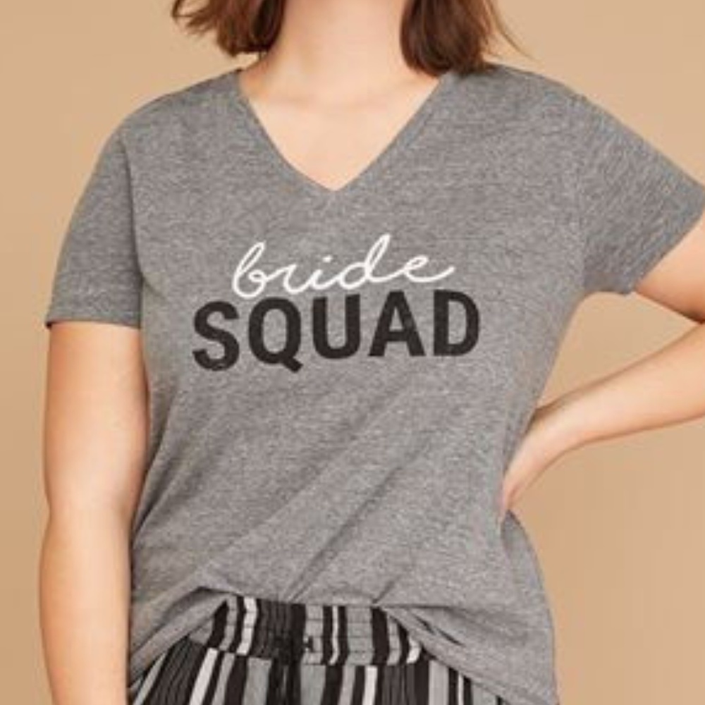 LANE BRYANT BRIDE SQUAD TEE - BRAND NEW! SZ 22/24